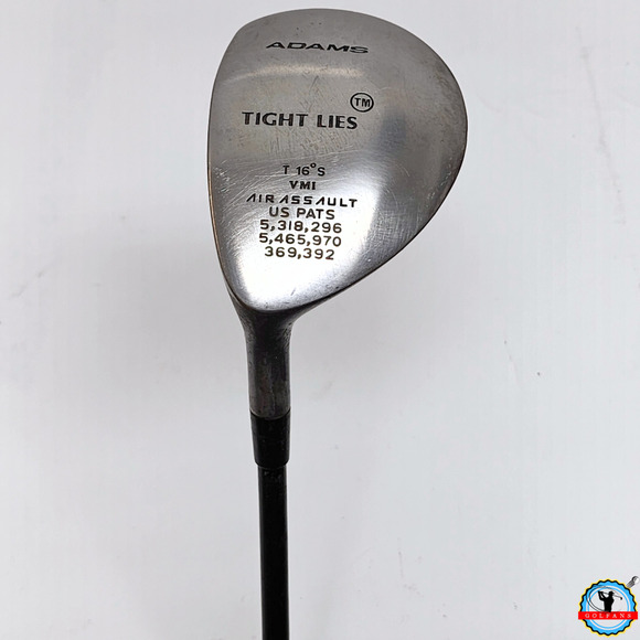 Left-Hand Adams Tight Lies VMI Air Assault T 16ºS 3-Wood Stiff Graphite 43" FAIR - Picture 1 of 15